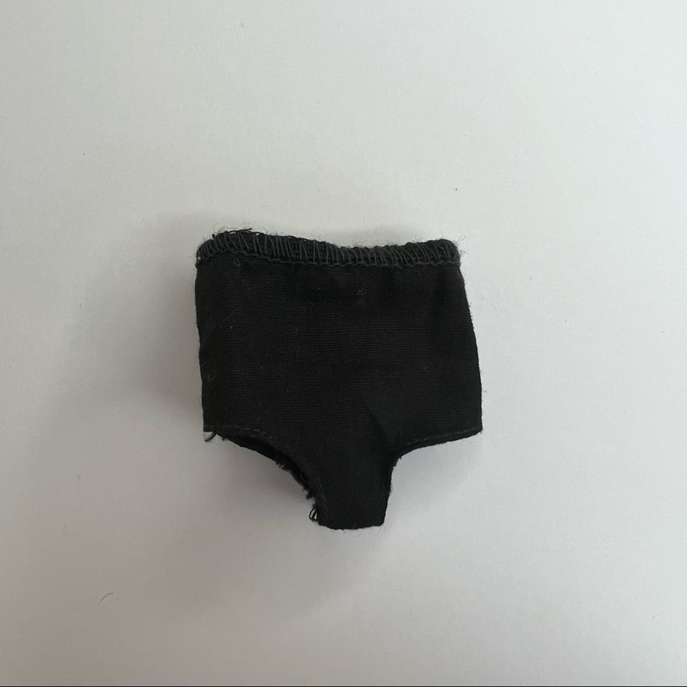 Vintage Skipper #1903 Masquerade Undergarment Underwear Black Mattel Barbie 1960